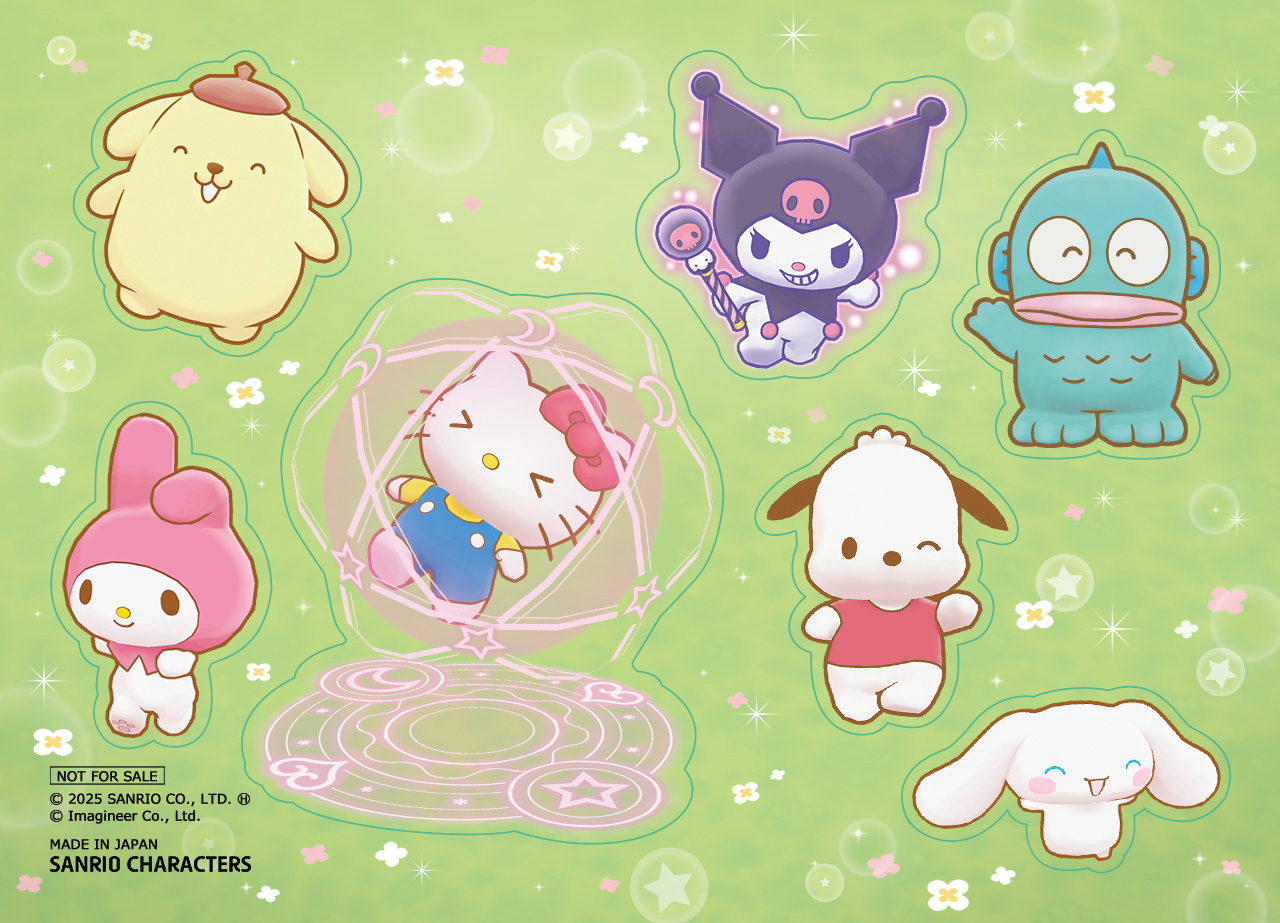 Nintendo Switch ソフト『サンリオキャラクターズ ミラクルマッチ マジカルおにごっこ』アジア地域での予約開始および早期購入者特典のお知らせ2